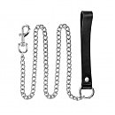  Fetish Tentation Premium Metal leash with cowhide leather wrist,  115 