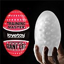 �����������-���� Traning Master Giant Egg Masturbator Red, ��������������� ���������, 12 � 7 ��