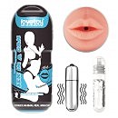     Sex In A Can Mouth Stamina Tunnel Vibrating LoveToy, 16  6,5 