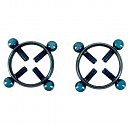     Bad Kitty Nipple Jewellery Blue
