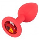   You2Toys Colorful Joy Jewel Red Plug Small, 7,2  2,7 