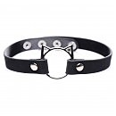    Master Series Kinky Kitty Ring Slim Choker Black, 44  1,5 