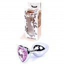    Jewellery Silver Heart PLUG, 7  2,7 