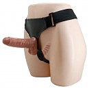     Ultra Vibrating Dual Penis Strap On,  -