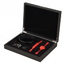    2-  LOCKINK Ball-Gag & Gag-bite Set  Black