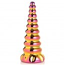   Creature Cocks Twilight Rainbow Glass Dildo