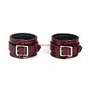     Liebe Seele Wine Red Ankle Cuffs,  -