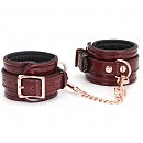   Liebe Seele Wine Red Wrist Cuffs,  -