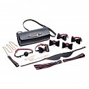     Master Series Bow Luxury BDSM Set With Travel Bag, 9 