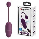  Pretty Love Nymph Vibrating Egg Dark Purple (App), 12      