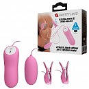      Pretty Love Electric Shock & Vibro-Bullets Pink, +