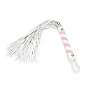  Liebe Seele White & Pink Leather Flogger -,  44,5 