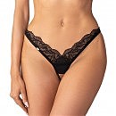 -    Obsessive Arrowel Black crotchless thong, 