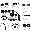   Erospace Wild Play Luxury BDSM Set 7 pcs C10, 7 , 