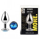 �������� ������ � ����� ���������� EGZO Silver Round Plug Blue size S, 7 � 2,8 ��