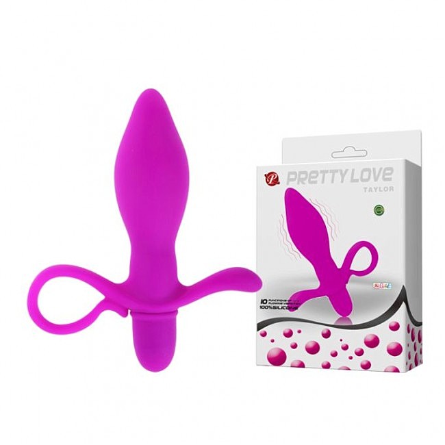Taylor-Silicone Anal Vibrator, 10 fun. Vibr.