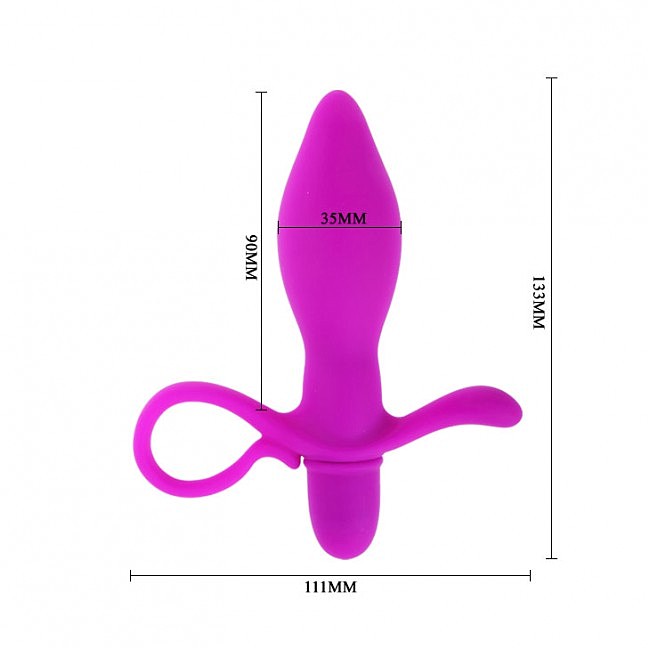 Taylor-Silicone Anal Vibrator, 10 fun. Vibr.