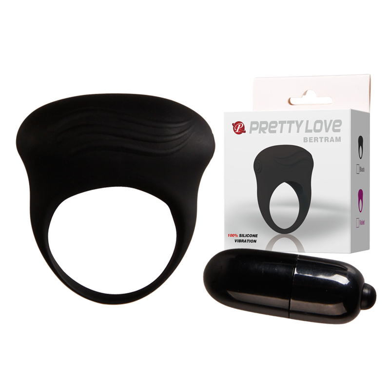  Bertram  Silicone Vibrating Cock Ring
