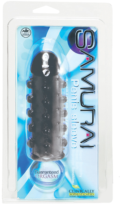  SAMURAI PENIS SLEEVE BLACK 