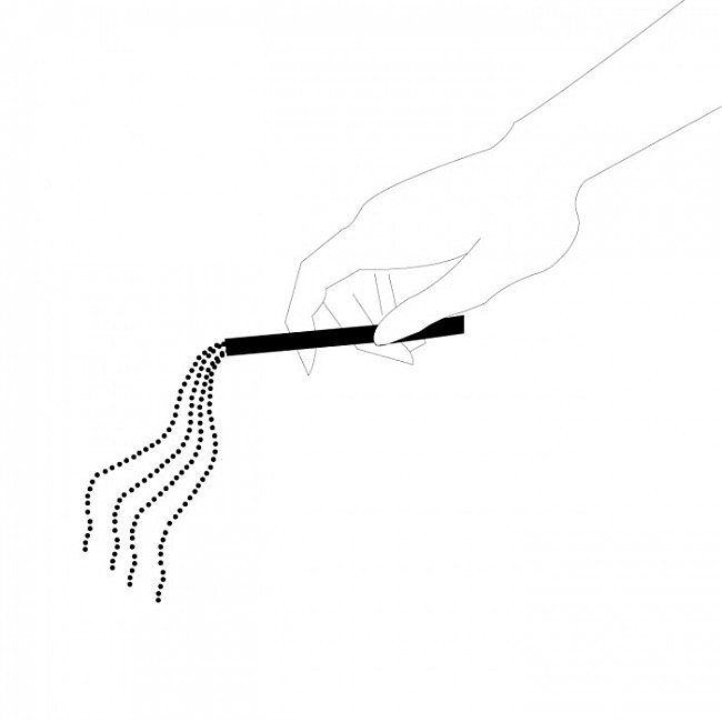  -    Bijoux The Magnifique Whip Necklace