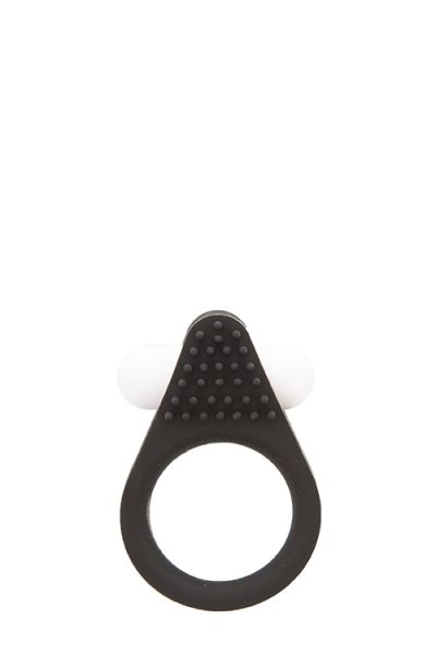   Lit-Up Silicone Stimu Ring 1 Black