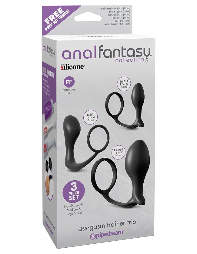     ANAL FANTASY ASS-GASM TRAINER TRIO