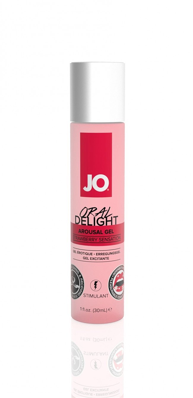      System JO ORAL DELIGHT — STRAWBERRY SENSATION (30 )