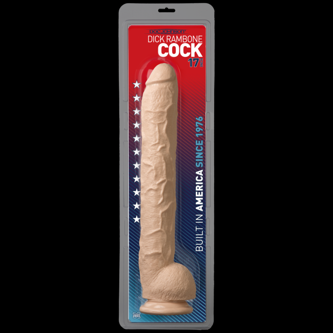  Doc Johnson Dick Rambone Cock, 40  6 