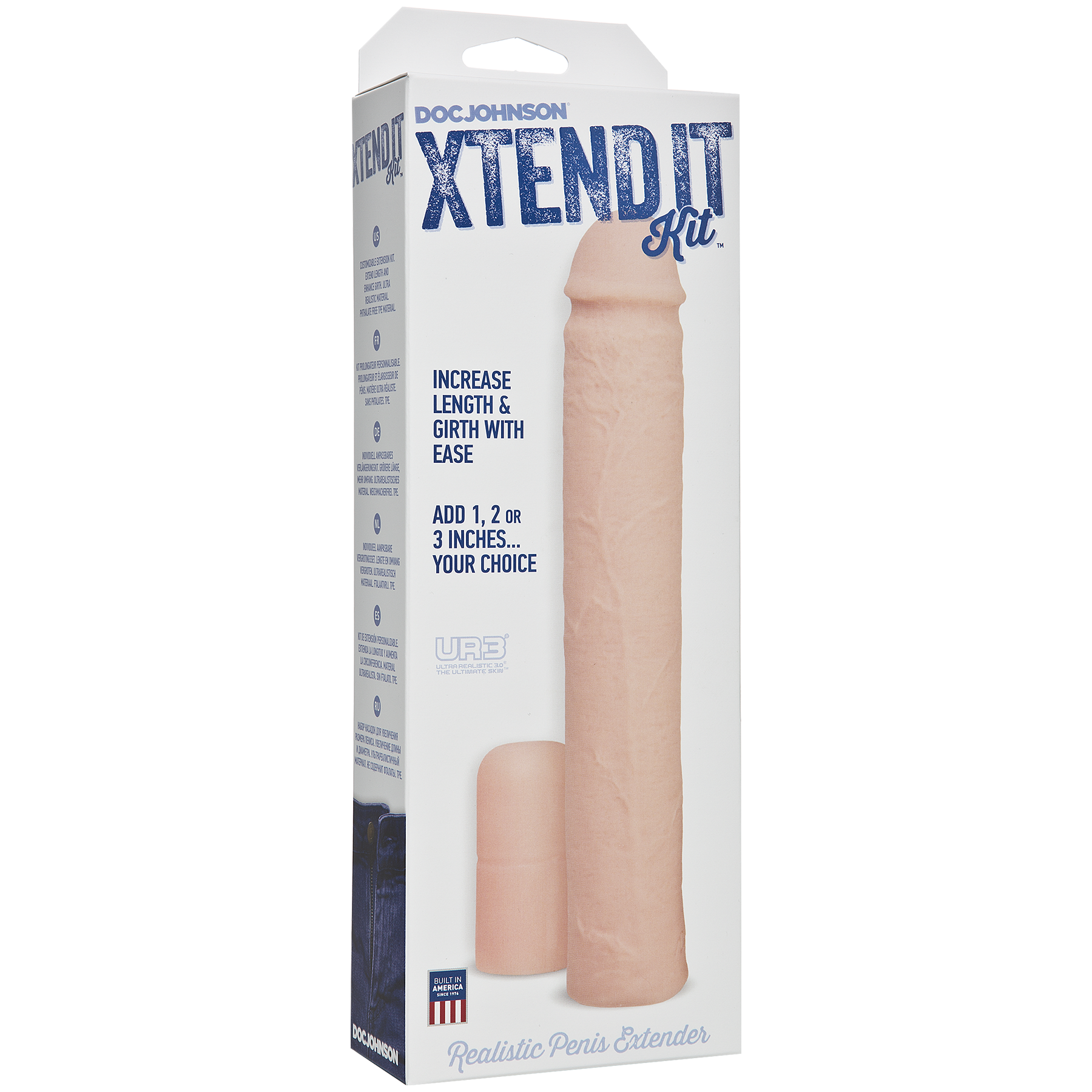    Doc Johnson Xtend It Kit White1