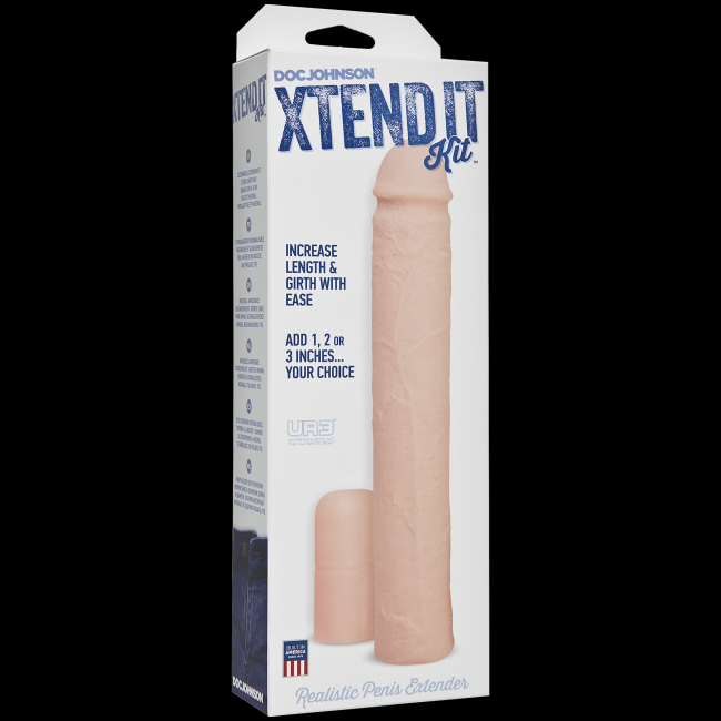    Doc Johnson Xtend It Kit White1