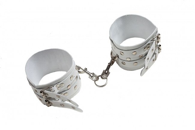  Leather Double Fix Leg Cuff