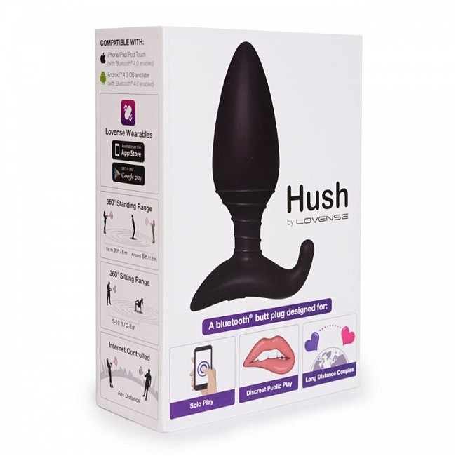   LOVENSE — HUSH BUTT PLUG 44,5 MM