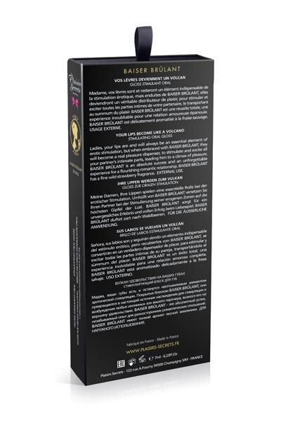     Plaisirs Secrets Stimulating Oral Gloss Baiser Brulant