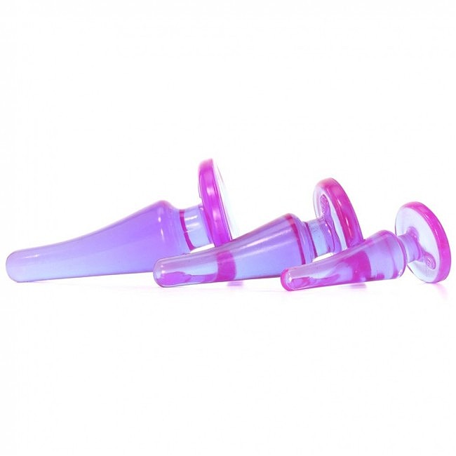    Doc Johnson Crystal Jellies Anal Initiation Kit