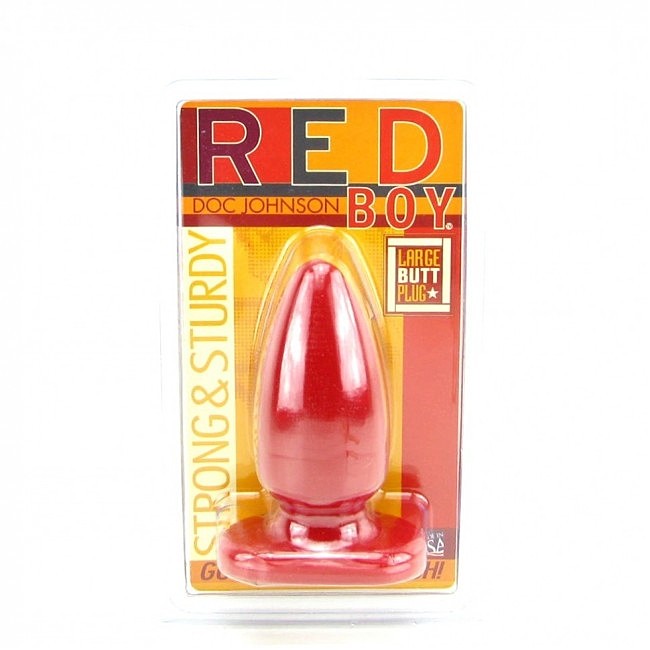   Doc Johnson Red Boy — Large 5 Inch