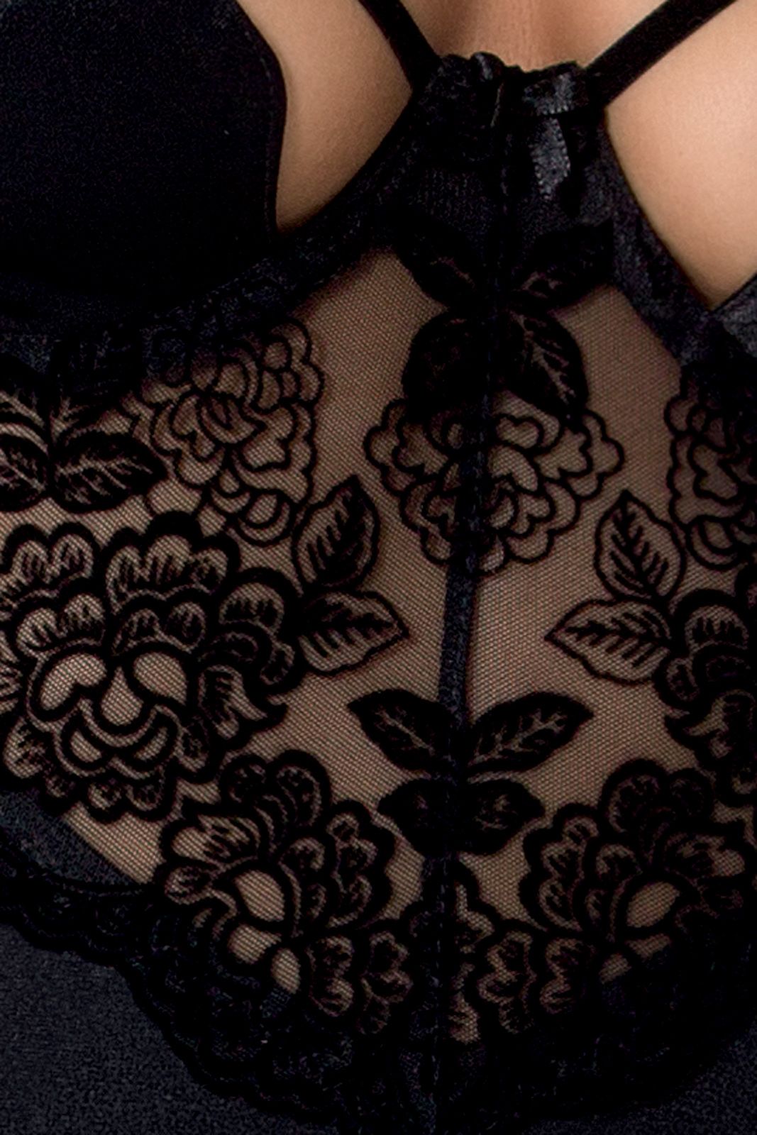 TONYA CHEMISE black S/M — Passion