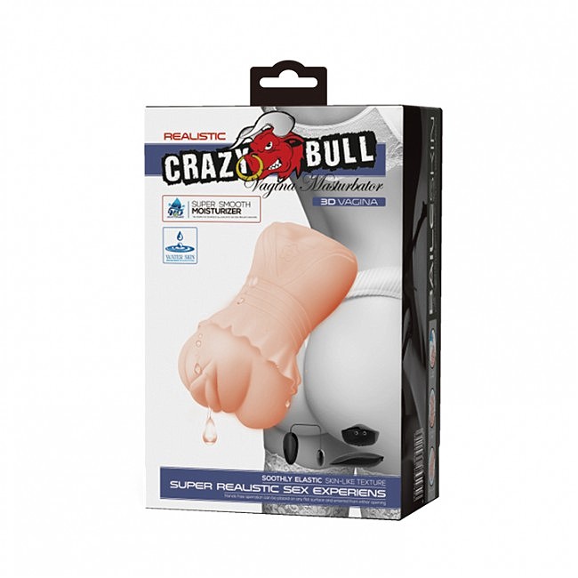 Crazy Bull Vagina Masturbator Flesh Vibrating I