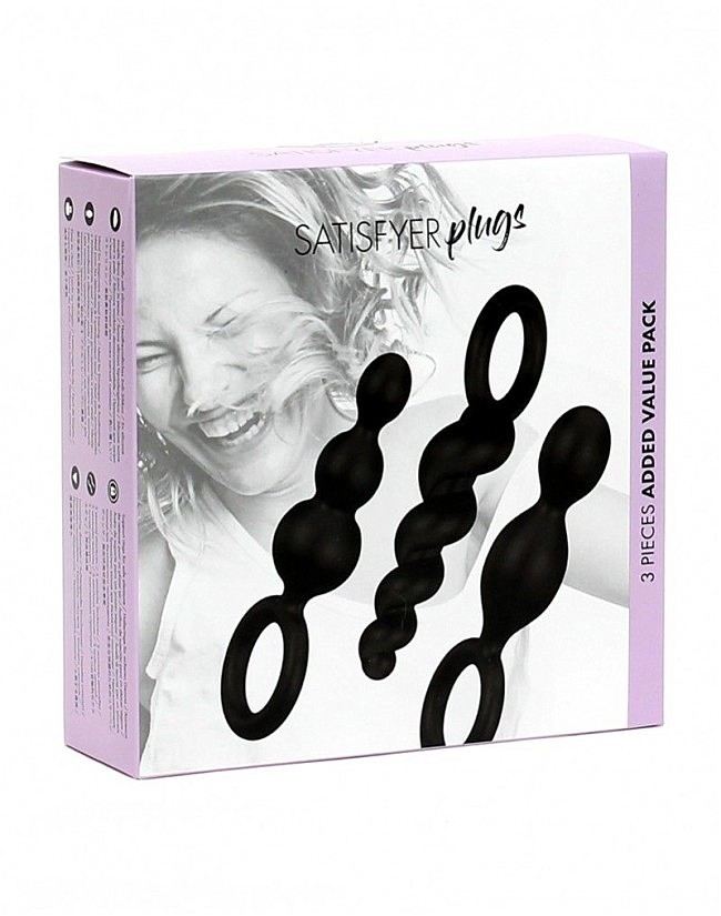    Satisfyer Plugs black
