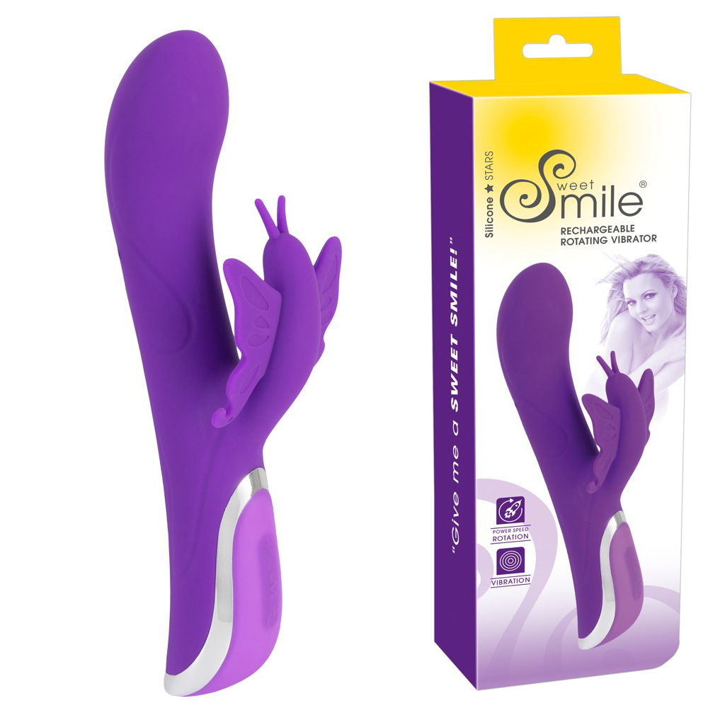 Sweet Smile Rechargeable Rotating vibrator