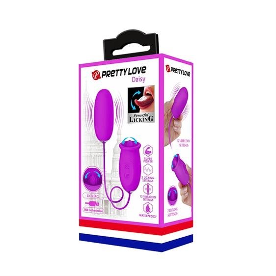   — Pretty Love Daisy Licking Vibrator
