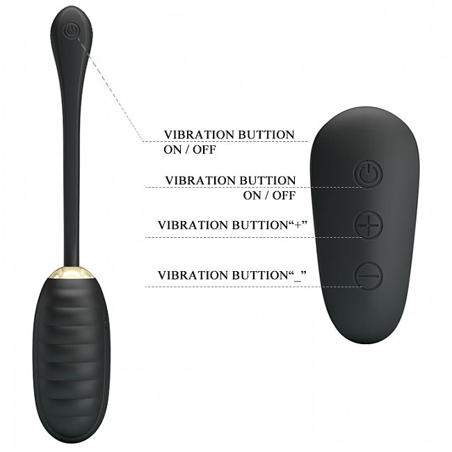  — Pretty Love Doreen Remote Control Vibrating Love Egg