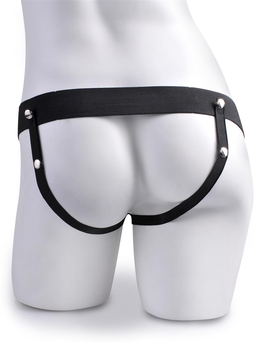 Fetish Fantasy 6 Hollow Rechargeable Strap-on with Balls        , 17,55 