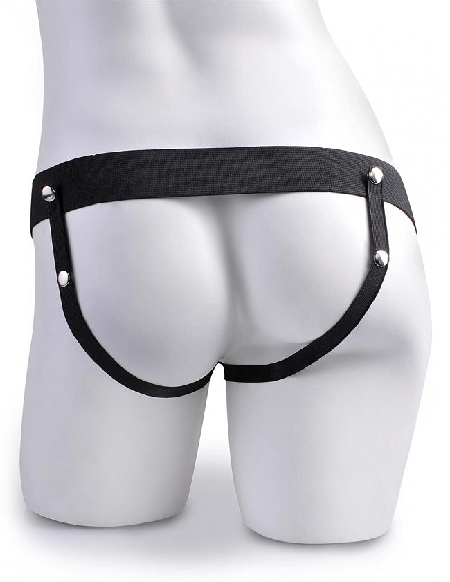 Fetish Fantasy 6 Hollow Rechargeable Strap-on with Balls        , 17,55 