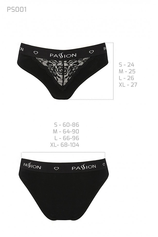 Passion PS001 PANTIES black