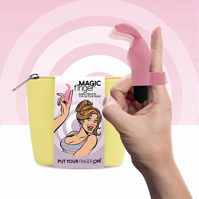 FeelzToys Magic Finger Vibrator Black