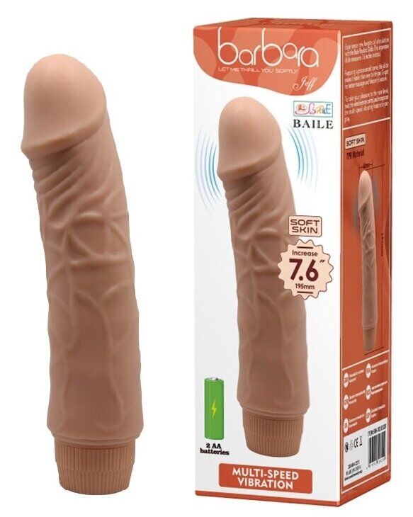   BARBARA 7.6' JEFF MULTI-SPEED VIBRATOR