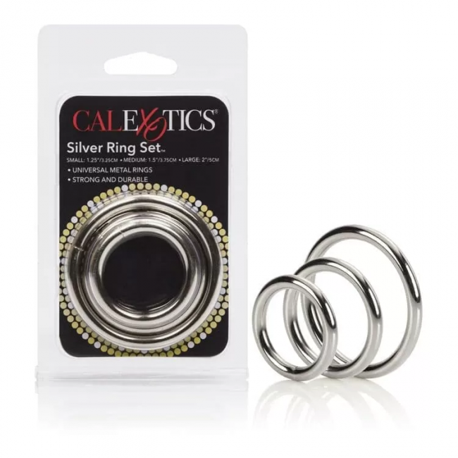 Silver Ring — 3 Piece Set