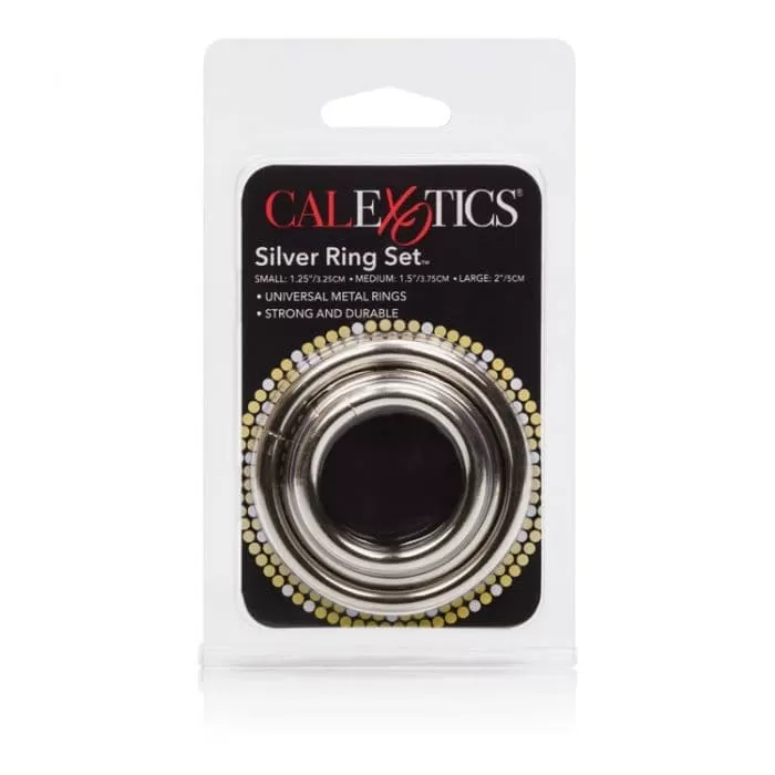 Silver Ring — 3 Piece Set