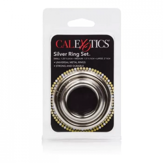 Silver Ring — 3 Piece Set