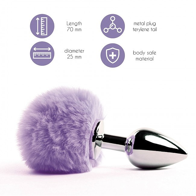   FeelzToys — Bunny Tails Butt Plug